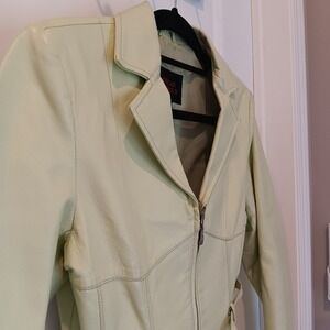 Oscar Leopold Leather Jacket - Size‎ Small